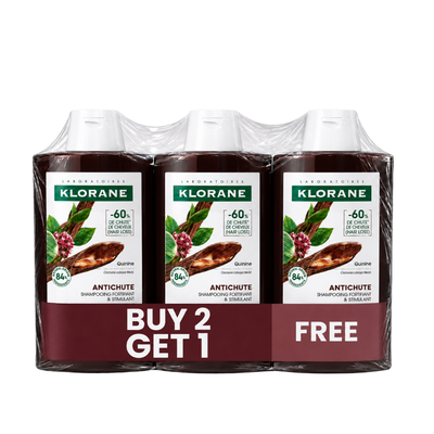 Klorane Buy Two Get One Klorane Fortifying Quinine Shampoo 400ml