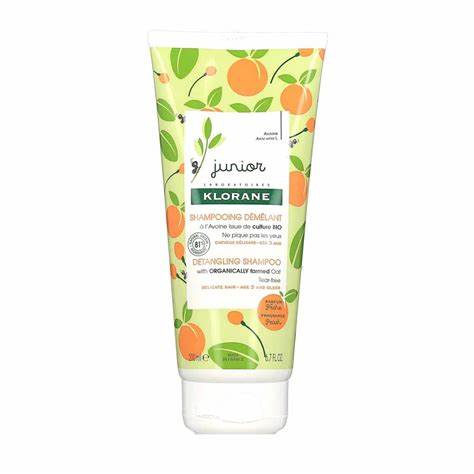 Klorane Junior Detangling Shampoo Peach