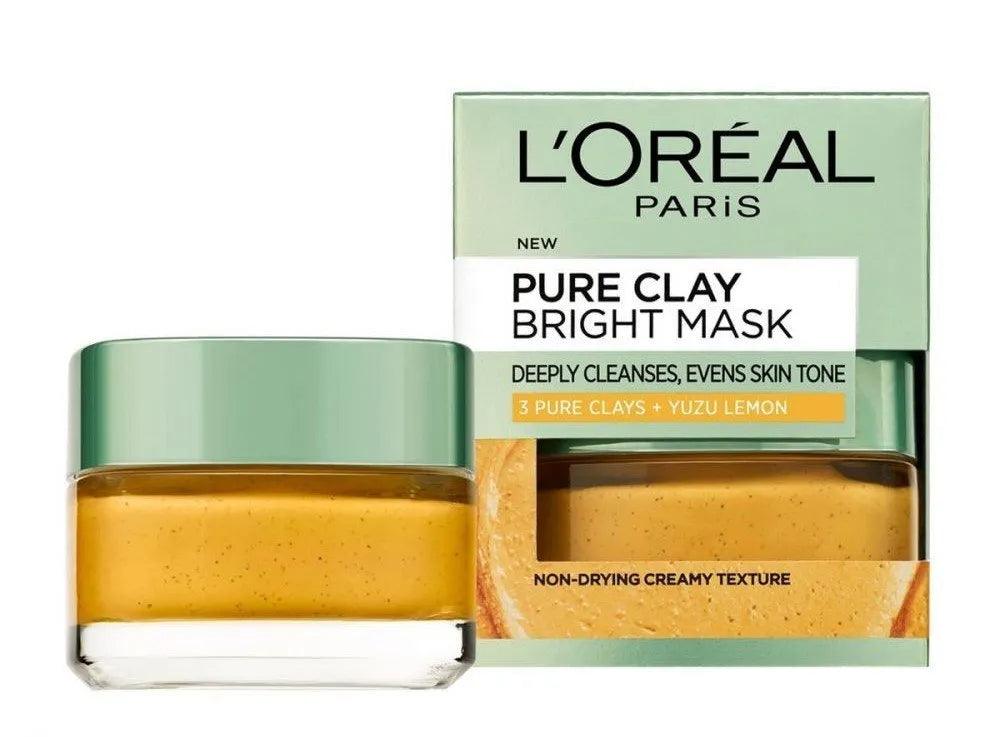 L'Oréal Pure Clay Clarify&Smooth Face Mask Yellow
