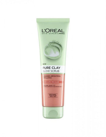 L'Oréal Pure Clay Foam Wash Red Exfoliant