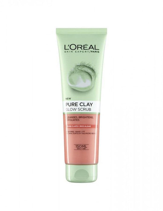 L'Oréal Pure Clay Foam Wash Red Exfoliant