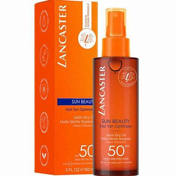Lancaster Sun Beauty Fast Tan Satin Dry Oil SPF50