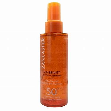 Lancaster Sun Beauty Fast Tan Satin Dry Oil SPF50