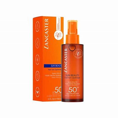 Lancaster Sun Beauty Fast Tan Satin Dry Oil SPF50
