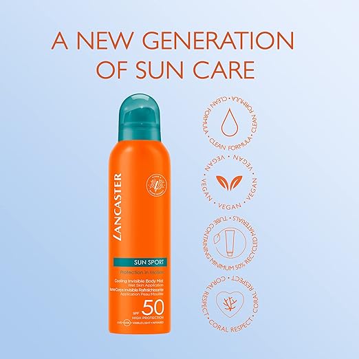Lancaster Sun Sport Cooling Invisible Body Mist