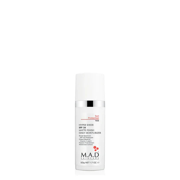 M.A.D Hyper Sheer SPF50 Daily Moisturizer