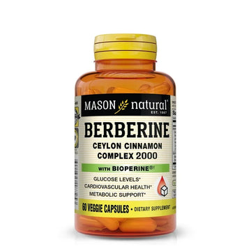 Mason Natural Berberine Ceylon Cinnamon Complex