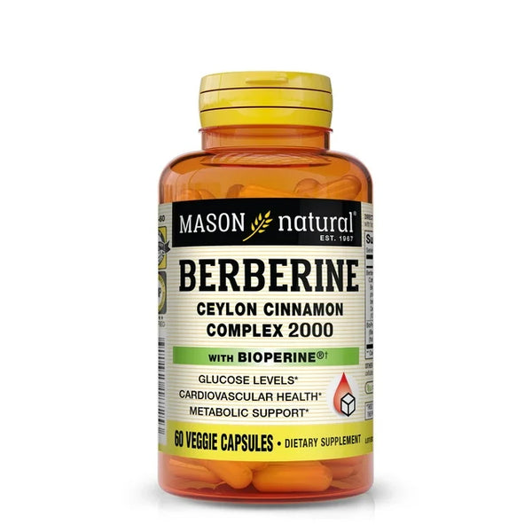 Mason Natural Berberine Ceylon Cinnamon Complex
