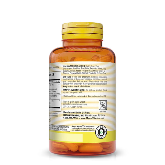 Mason Natural Berberine Ceylon Cinnamon Complex