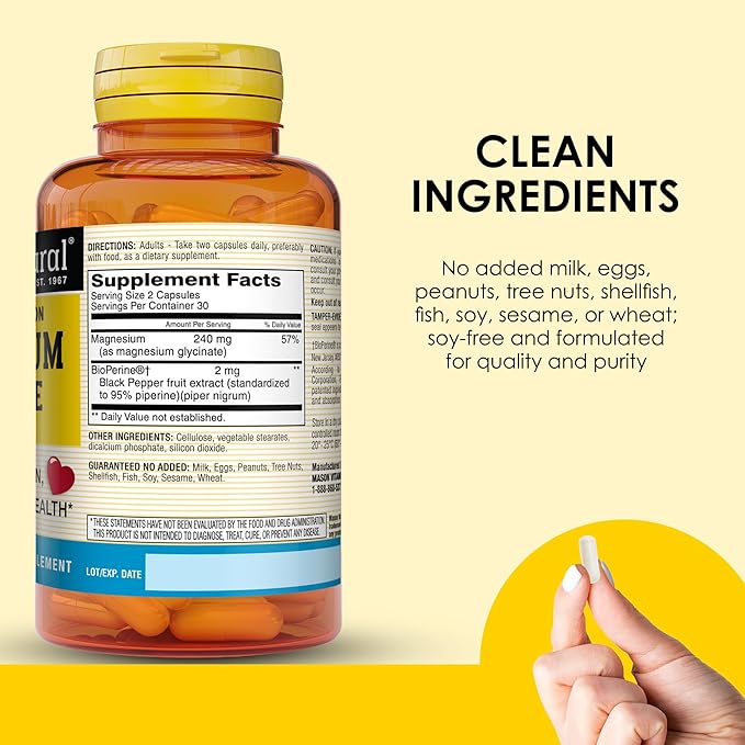 Mason Natural Magnesium Glycinate