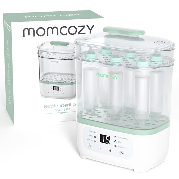 Momcozy 8-in-1 Baby Bottle Steam Sterilizer