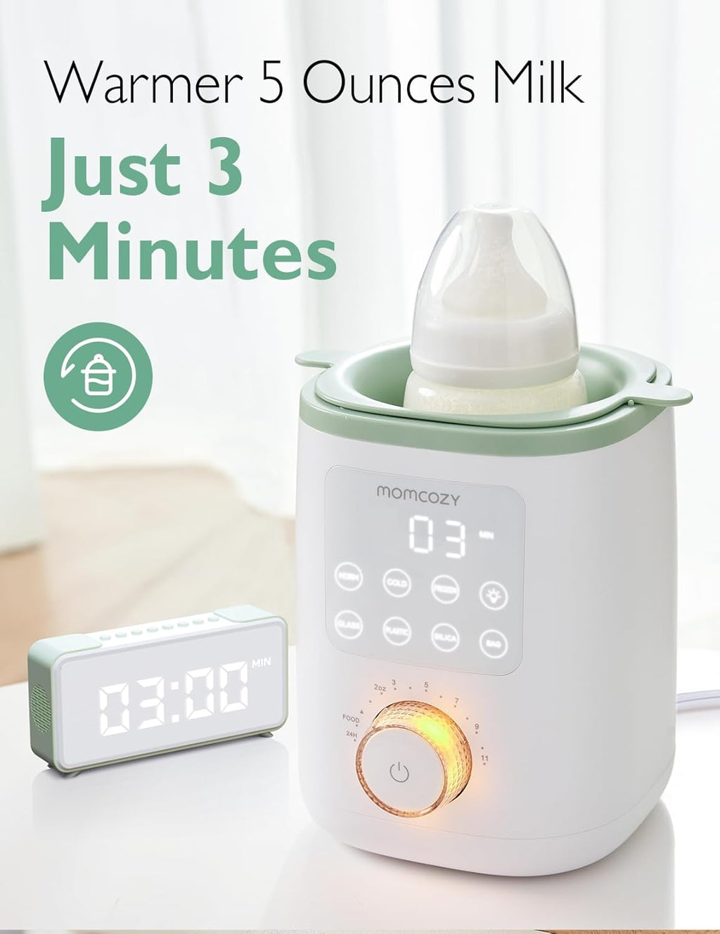 Momcozy Baby Bottle Warmer