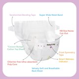 Momcozy Babycozy Baby Diapers Size 1 Small Pack 82 pieces