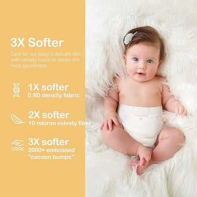 Momcozy Babycozy Baby Diapers Size 4 Small Pack-56 Pieces
