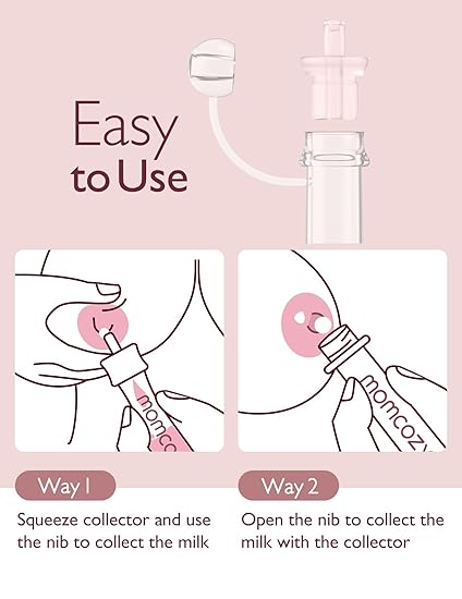 Momcozy Silicone Colostrum Collector (6 pcs × 5 ml)