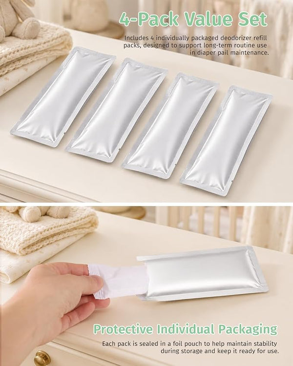 Momcozy Deodorizing Pack Compatible with Momcozy Diaper Pail