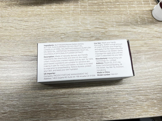 Momcozy Nipple Cream Safe for Breastfeeding, 100% Natural, Lanolin-Free