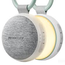 Momcozy Portable Baby Sound Machine white noise - With Night Light