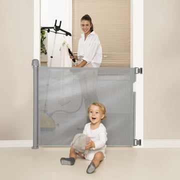 Momcozy Retractable Baby Gate 140 cm