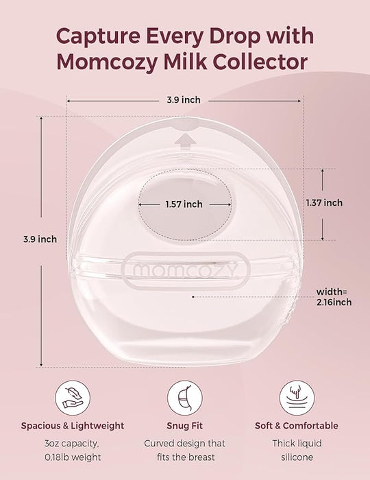 Momcozy Reusable Milk Collector For Breast Milk