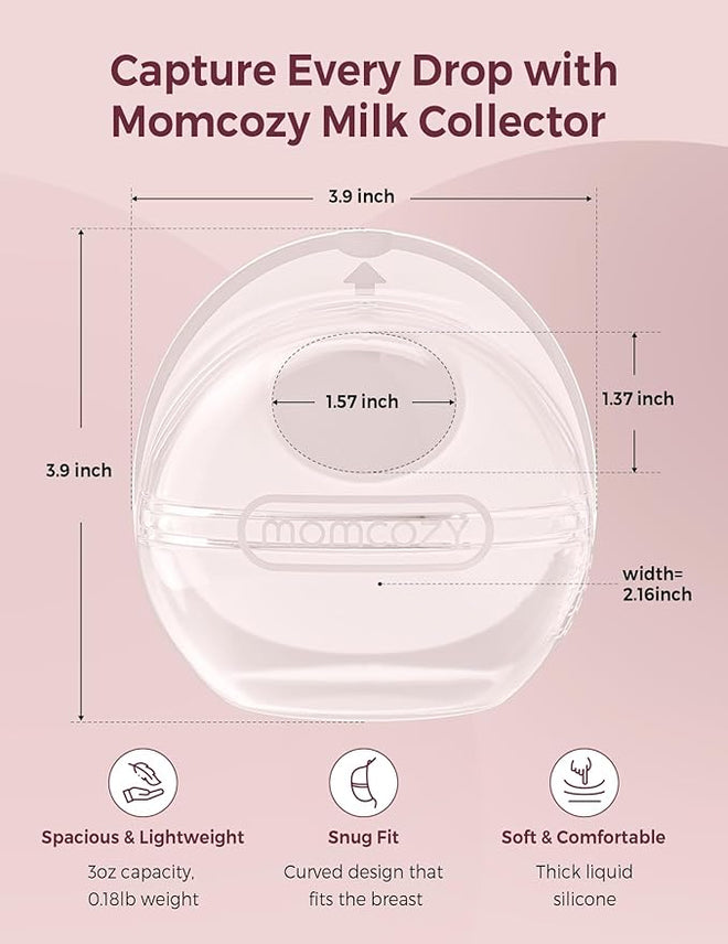 Momcozy Reusable Milk Collector For Breast Milk