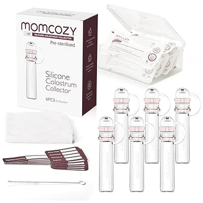 Momcozy Silicone Colostrum Collector (6 pcs × 5 ml)