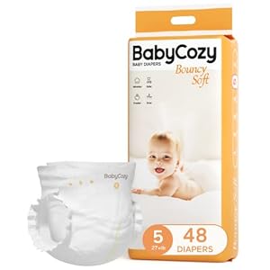 Momcozy Babycozy Baby Diapers Size 5 Small Pack 48 Pieces