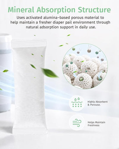 Momcozy Deodorizing Pack Compatible with Momcozy Diaper Pail