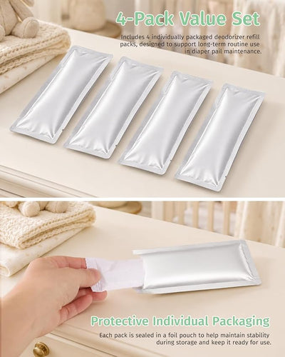 Momcozy Deodorizing Pack Compatible with Momcozy Diaper Pail