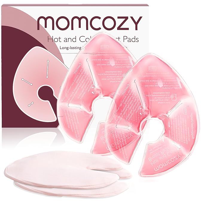 Momcozy Large Reusable Breast Therapy Packs