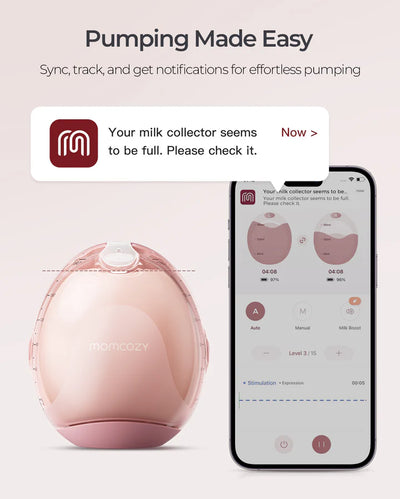 Momcozy Air 1 Ultra Slim Breast Double Pump