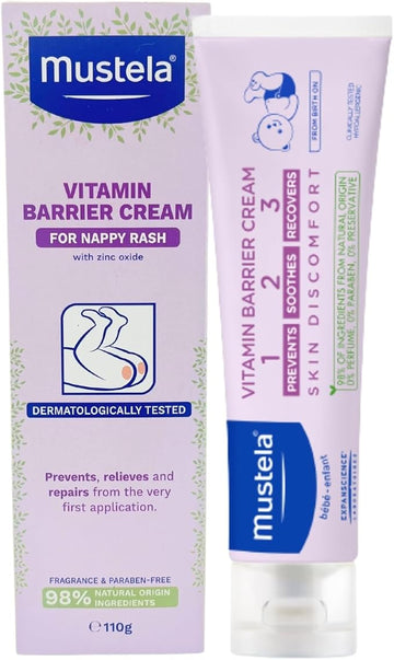 Mustela 123 Diaper Cream (100ml)