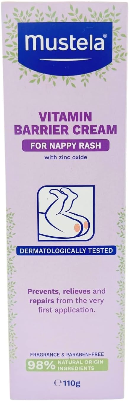 Mustela 123 Diaper Cream (100ml)