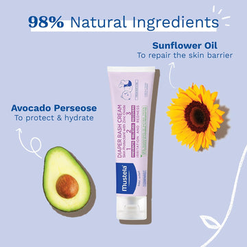 Mustela 123 Diaper Cream (50 ml)