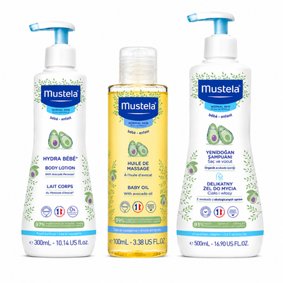 Mustela Baby Bundle Care Essentials Trio