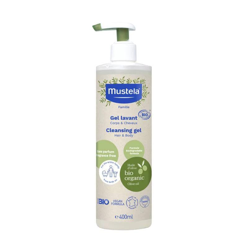 Mustela Bio Organic 2in1 Cleansing Gel 400ml