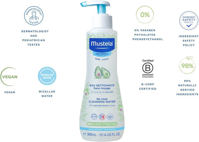 Mustela Cleansing Water (300 ml)