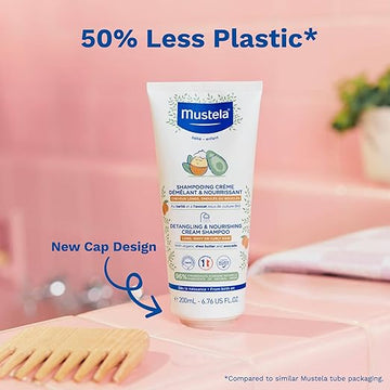Mustela Detangling And Nourishing Cream Shampoo (200mL)
