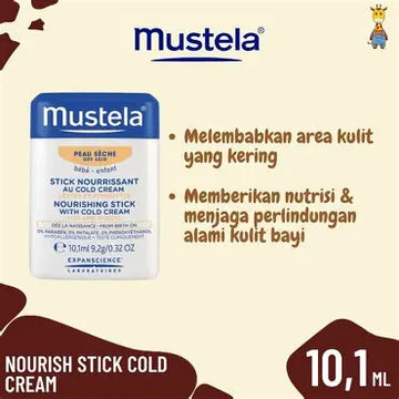 Mustela Nourishing Stick With Cold Cream (9.2Gr)