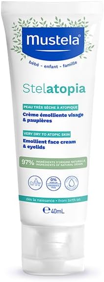 Mustela Stelatopia Emollient Face Cream And Eyelids (40mL)