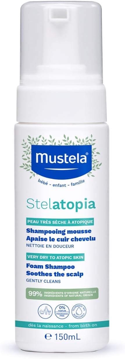 Mustela Stelatopia Foam Shampoo (150mL)