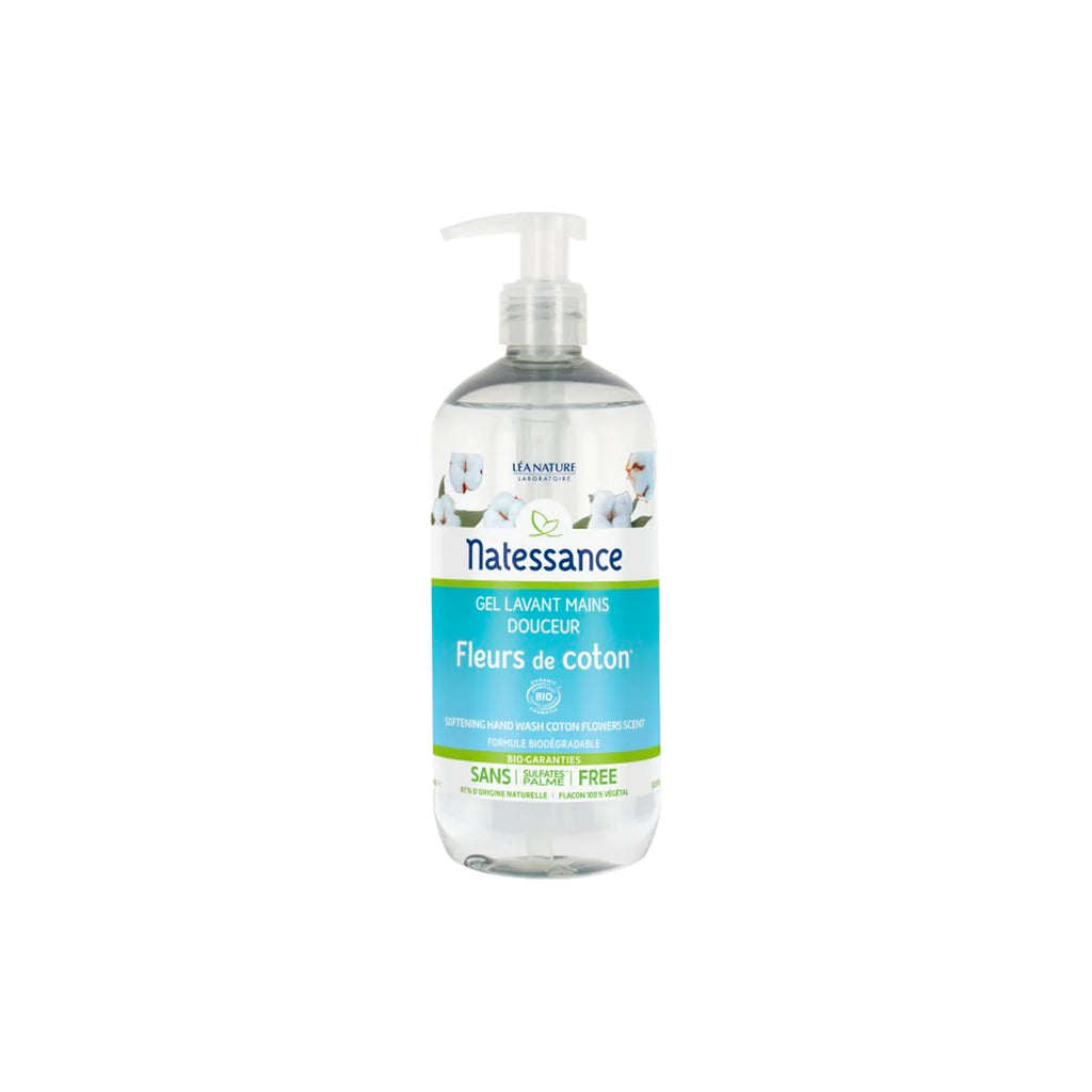 Natessance Softening Hand Wash Cotton Flower Scent