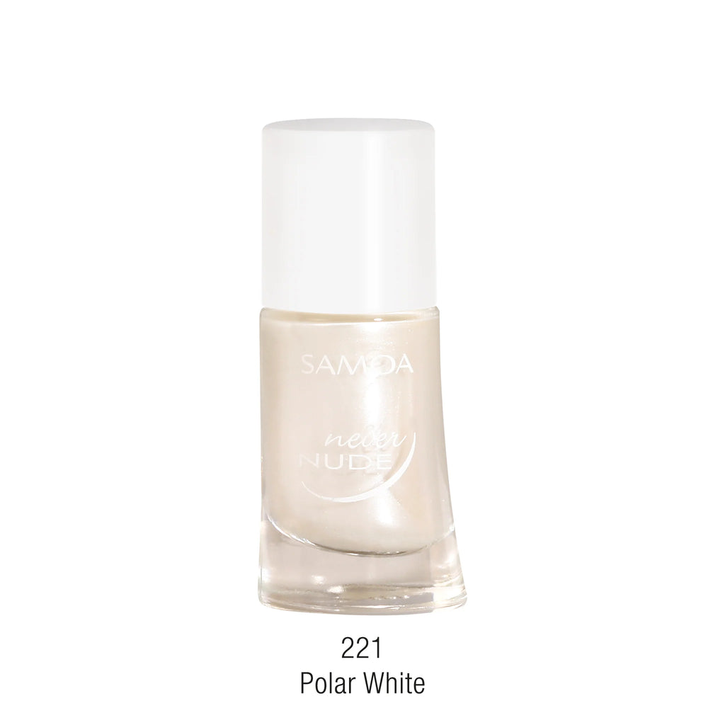 Samoa Never Nude Nail Polish - Polar White