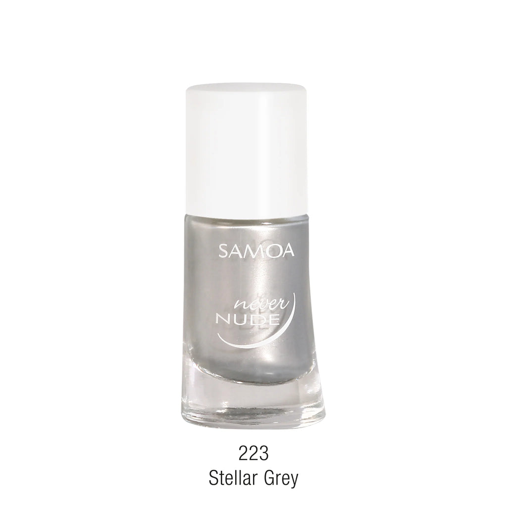 Samoa Never Nude Nail Polish - Stellar Grey