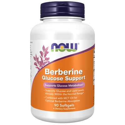 Now Berberine Glucose Support 90 SoftGels