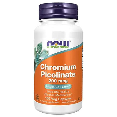 Now Chromium Picolinate 200 mcg Capsules