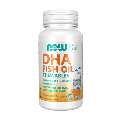 Now DHA 100mg 60 Chewable SoftGels