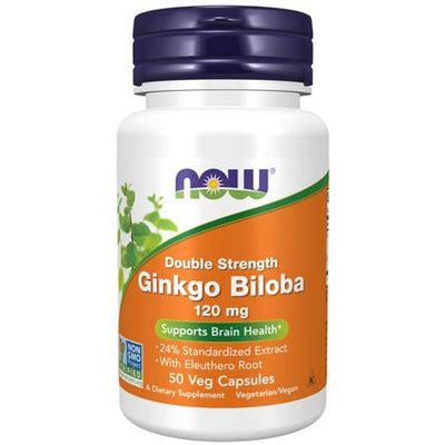 Now Ginkgo biloba 120g Capsule