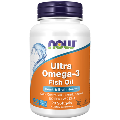 Now Ultra Omega 3 Fish Oil 90 SoftGels