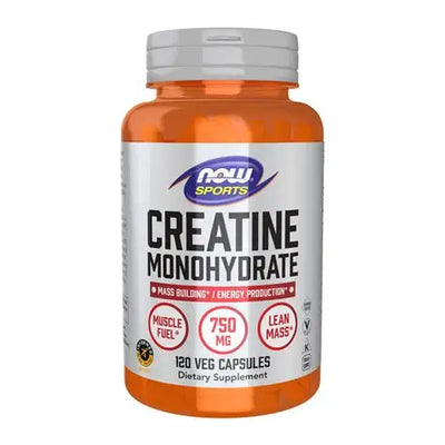 Now Creatine Monohydrate Capsules 750 mg